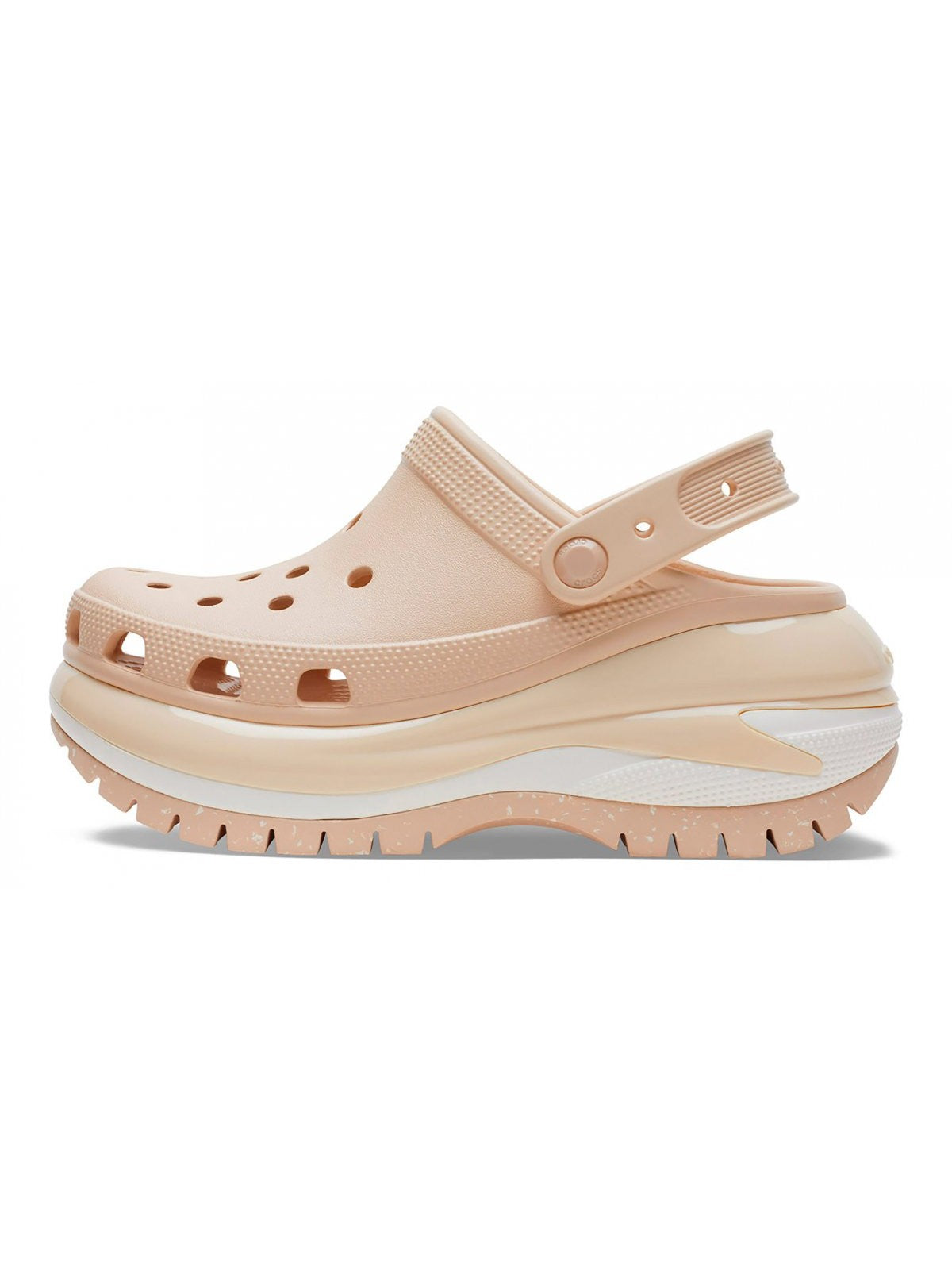 CROCS Ciabatta Donna Classic Mega Crush Clog W 207988 2DS Beige - Stilato