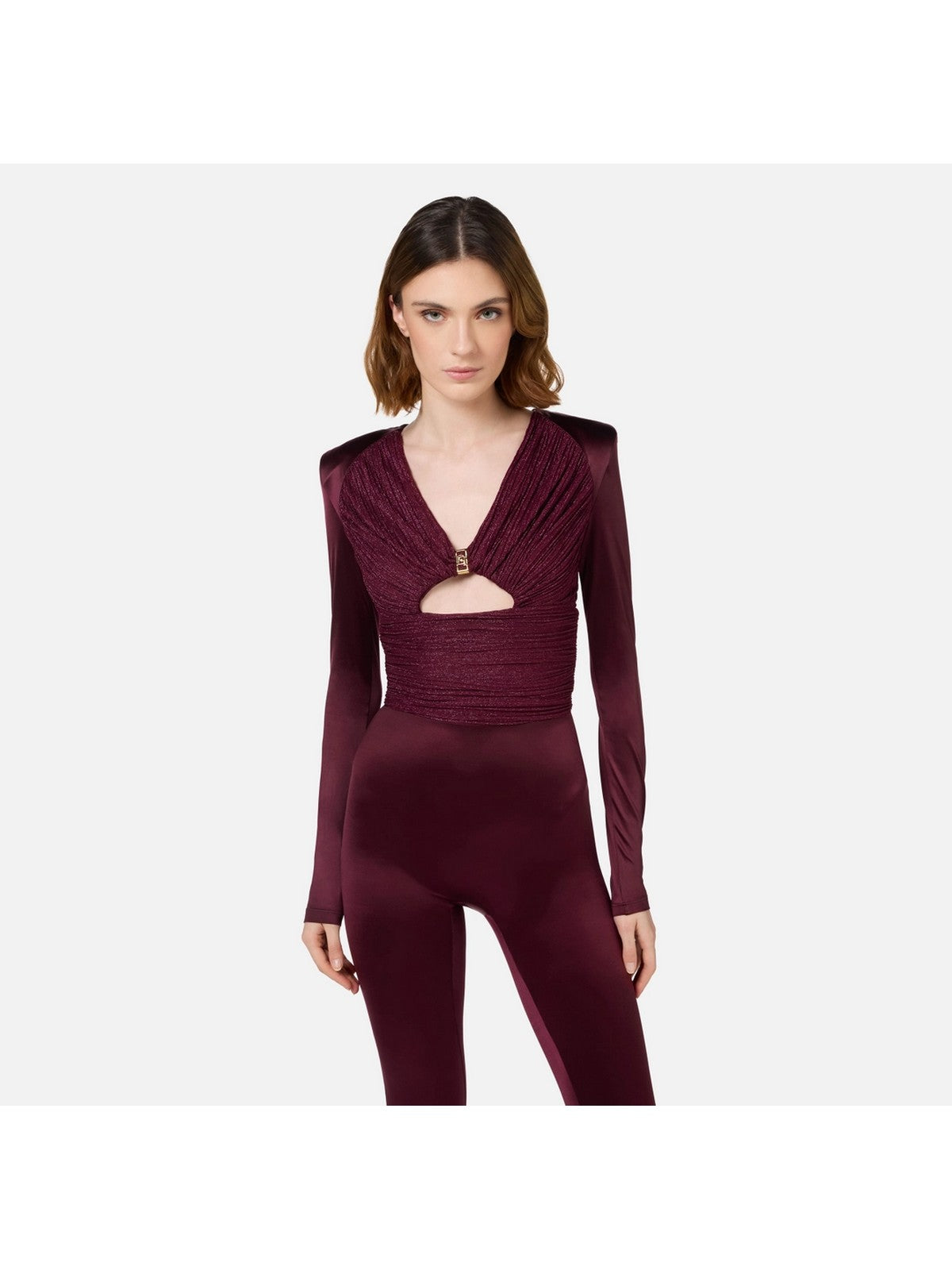 ELISABETTA FRANCHI Tuta Donna TU01946E2 CG3 Rosso - Stilato