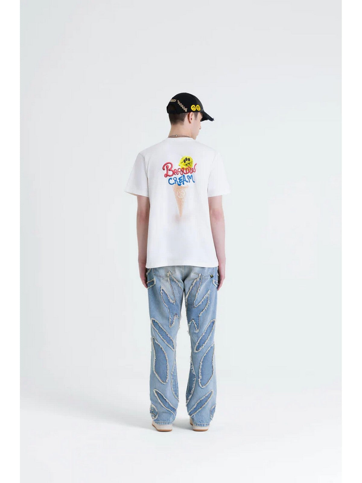 Tシャツ・カットソー BARROW Men T-shirt White S5BWUATH060 002 Barrow t-shirt men s5bwuath053 002 white