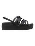 CROCS Sandalo Donna Brooklyn strappy low 206751 001 Nero - Stilato