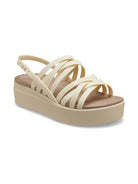 CROCS Sandalo Donna Brooklyn strappy low 206751 2Y2 Beige - Stilato