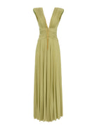 ELISABETTA FRANCHI Abito Donna AB56341E2 105 Verde - Stilato