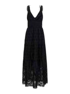 GUESS Abito Donna Sl Palma Long Dress W4GK46 WG571 JBLK Nero - Stilato