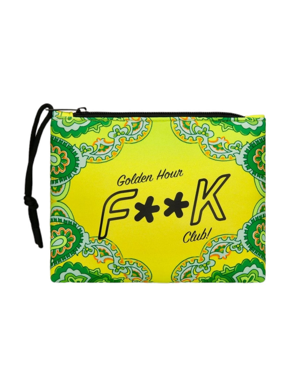 F**K Pochette Donna FK24-A035X26 Giallo - Stilato