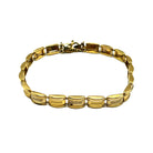 Bracciale Uomo Oro Giallo Scatolato Gold House De Patto - 1B - Stilato