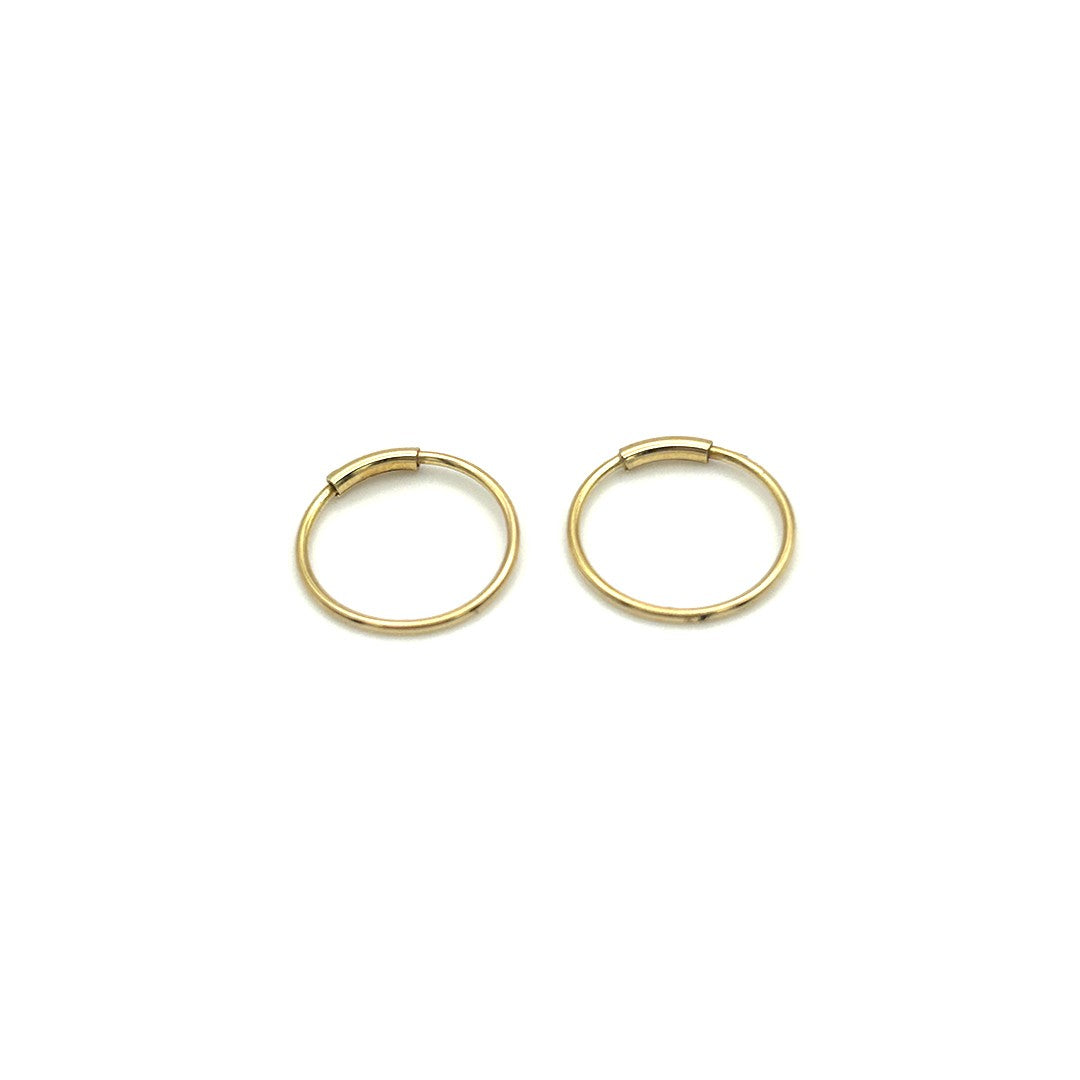 Orecchini Oro Giallo 18k Gold House De Patto OR17 - Stilato