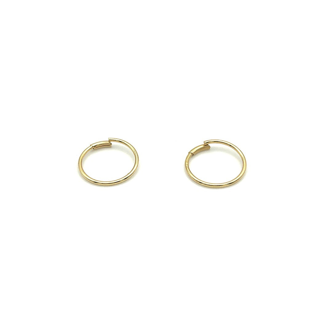 Orecchini Oro Giallo 18k Gold House De Patto OR18 - Stilato