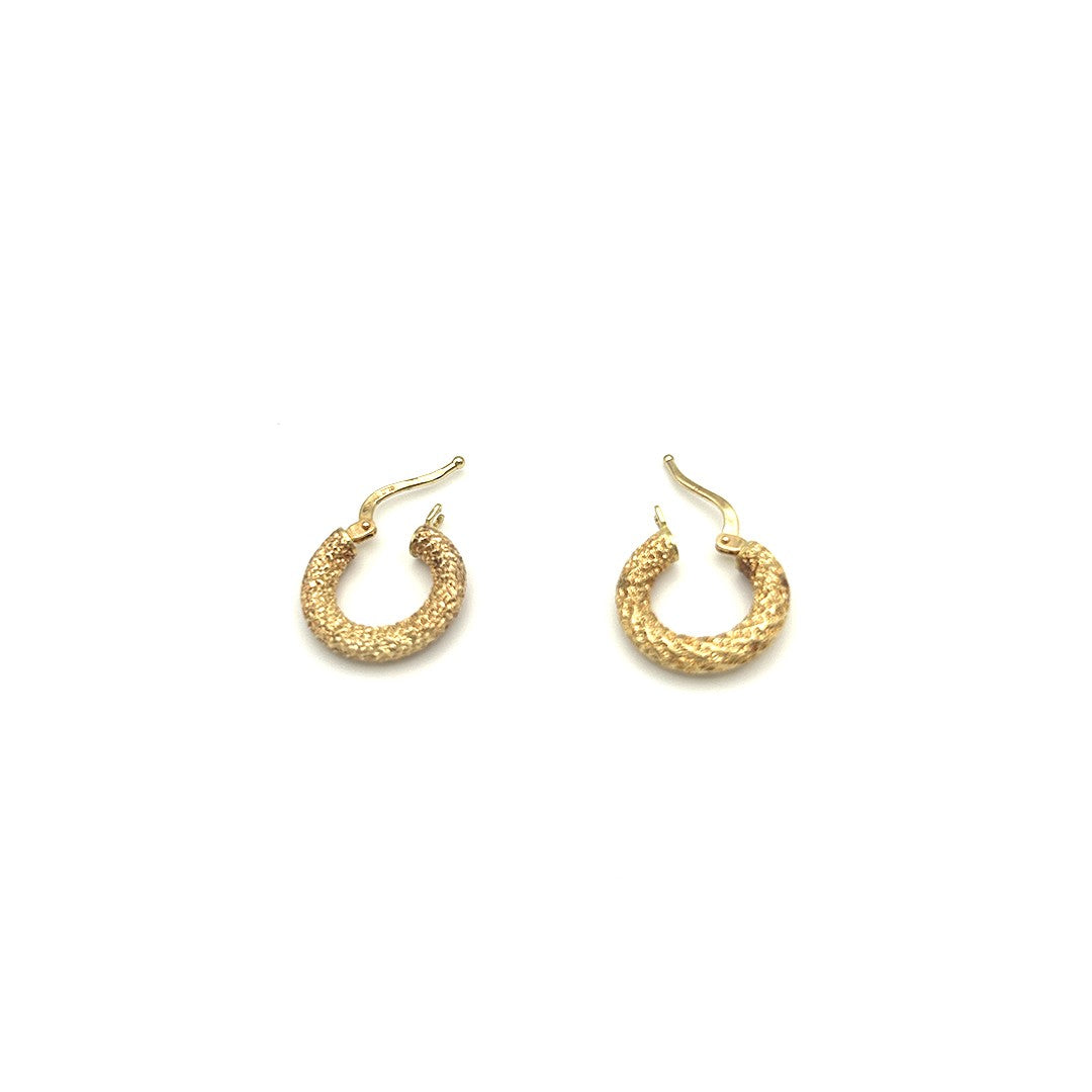 Orecchini Oro Giallo 18k Gold House De Patto OR26 - Stilato