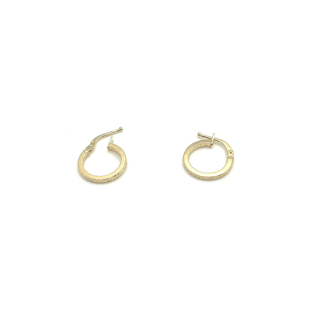 Orecchini Oro Giallo 18k Gold House De Patto OR28 - Stilato