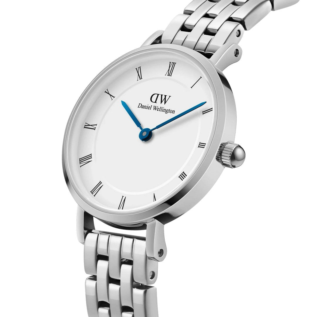 Orologio Donna Daniel Wellington Petite Roman Numerals 5 Link-Silver - DW00100685 - Stilato