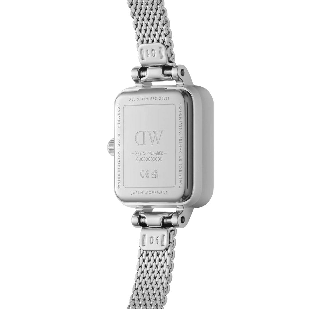 Orologio Donna Daniel Wellington Quadro Mini Bezel - DW00100732 - Stilato