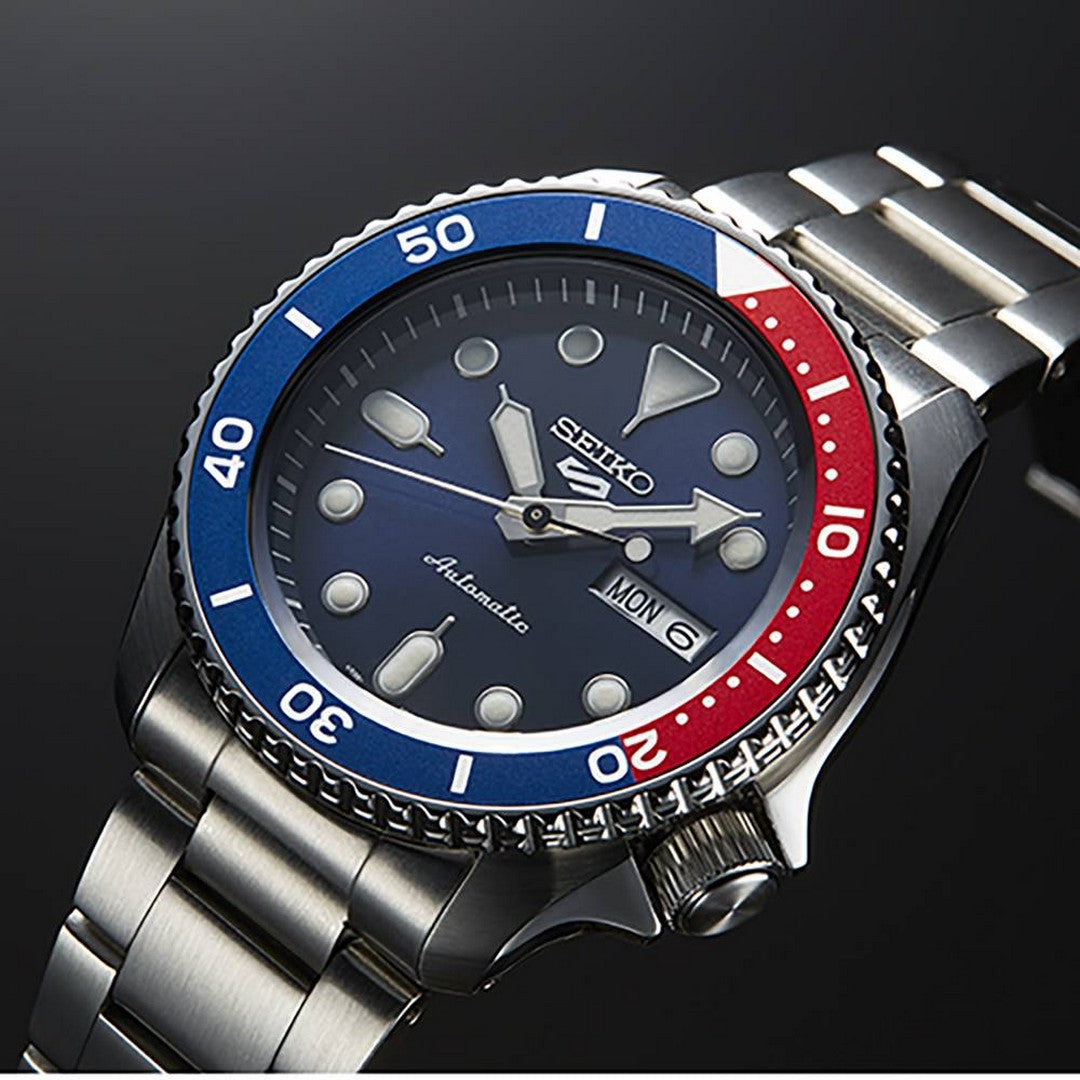 Seiko 5 Sport Orologio Uomo Pepsi - SRPD53K1 - Stilato