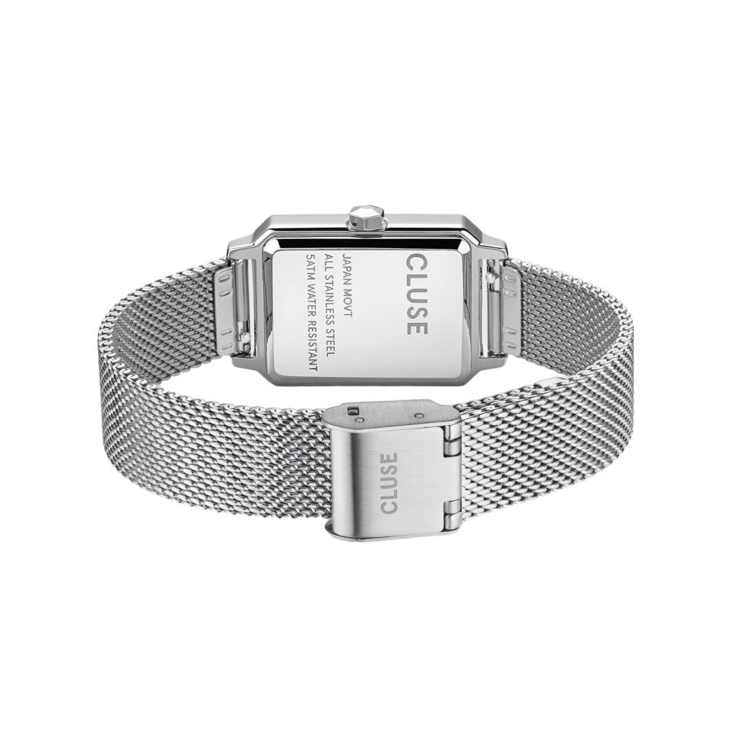 Cluse Orologio Donna Fluette Watch Mesh White, Silver Colour - CW11509 - Stilato