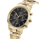 Orologio Uomo Daniel Wellington Iconic Chronograph Link Onyx G - DW00100641 - Stilato