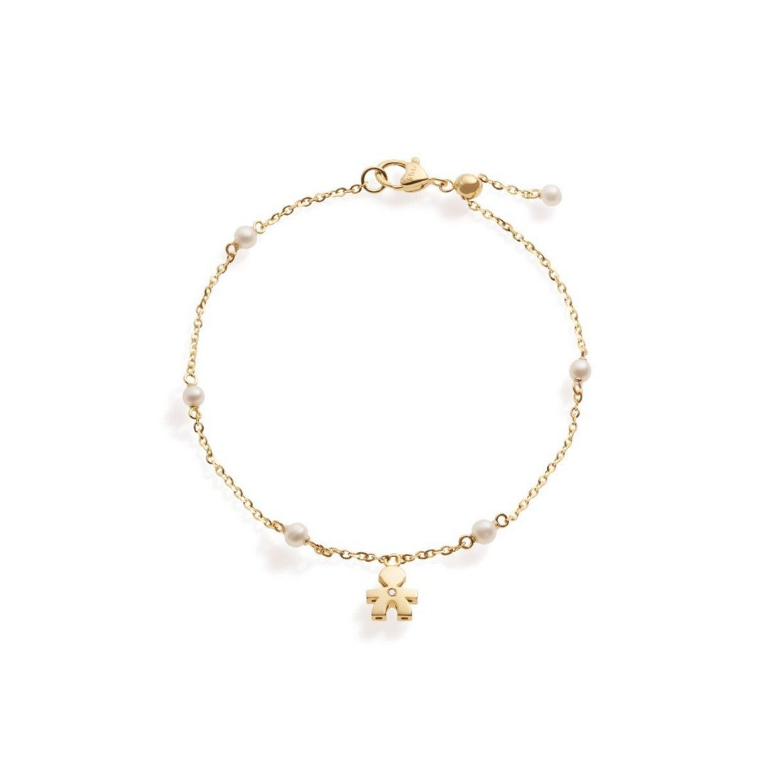 Bracciale Donna leBebè Le Perle Bimbo Oro Giallo 9 kt - LBB832 - Stilato