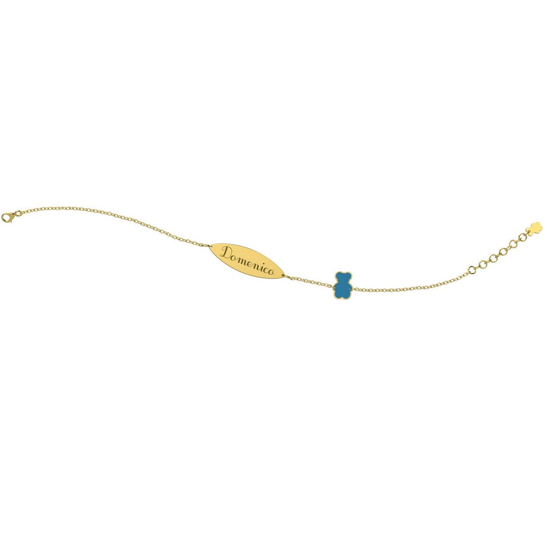 Bracciale Donna Nanan Targ. Bimbo Oro 9Kt - NGLD0006 - Stilato