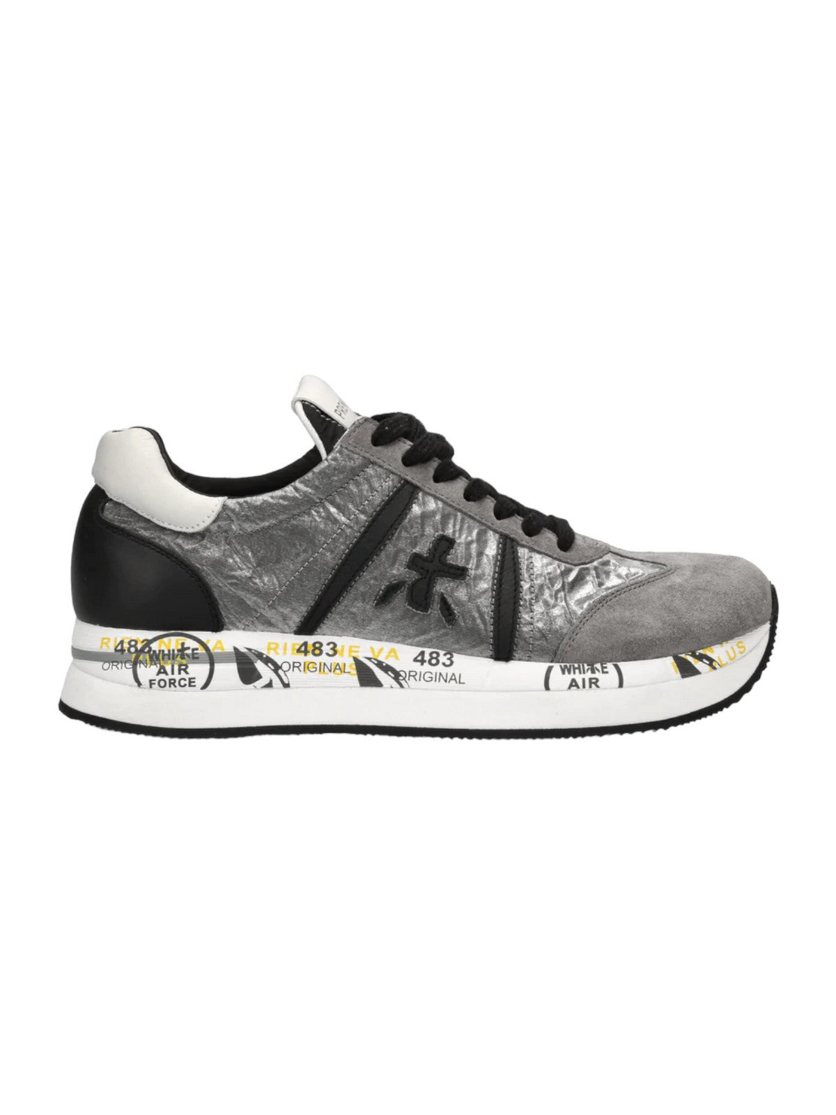 PREMIATA Sneaker Donna CONNY VAR 1493 Grigio - Stilato