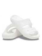 CROCS Ciabatta Unisex adulto Classic Sandal 2 209403 100 Bianco - Stilato