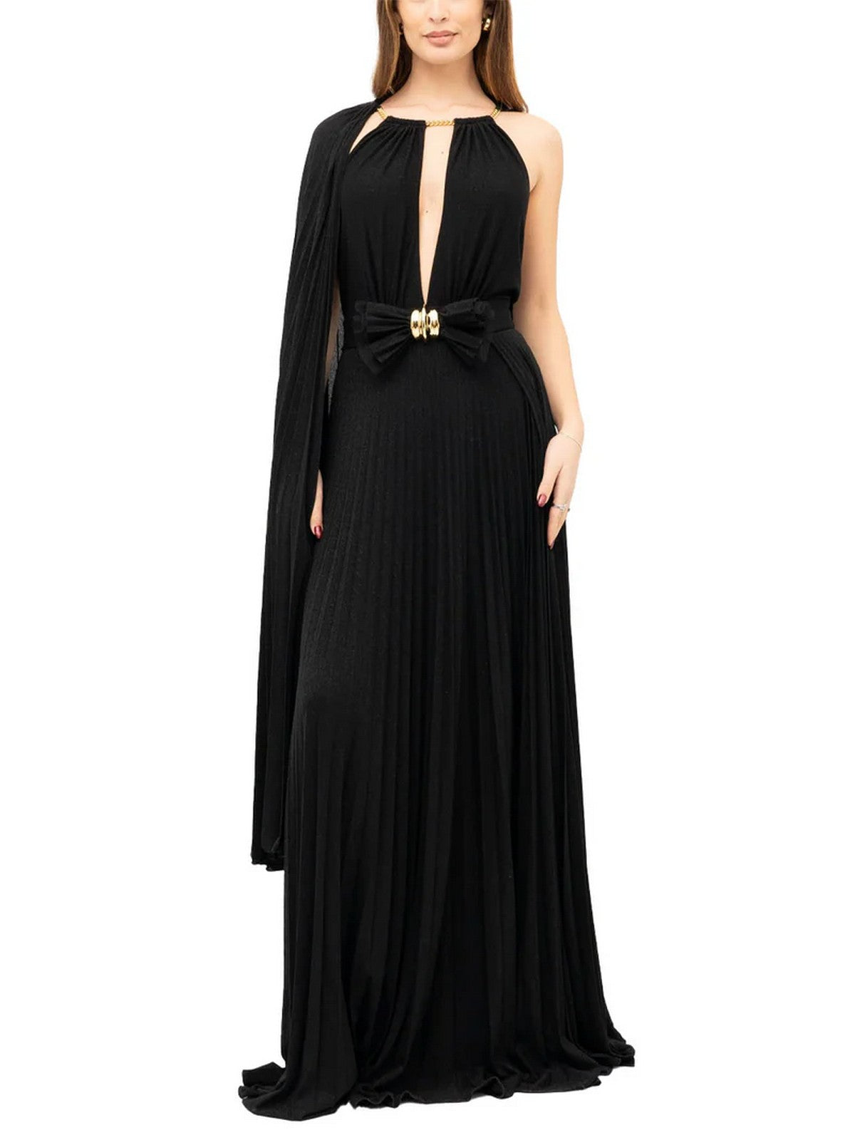 ELISABETTA FRANCHI Women's Dress ABR1351E2-110 Black – Stilato