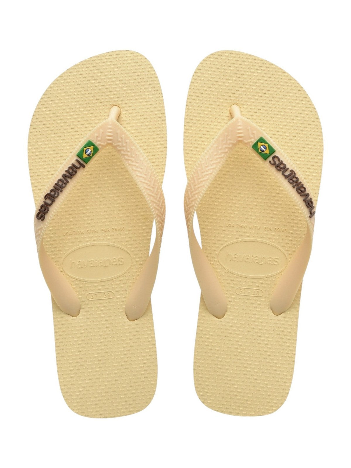 HAVAIANAS Infradito Donna Hav. Basil logo 4110850.9256 Beige