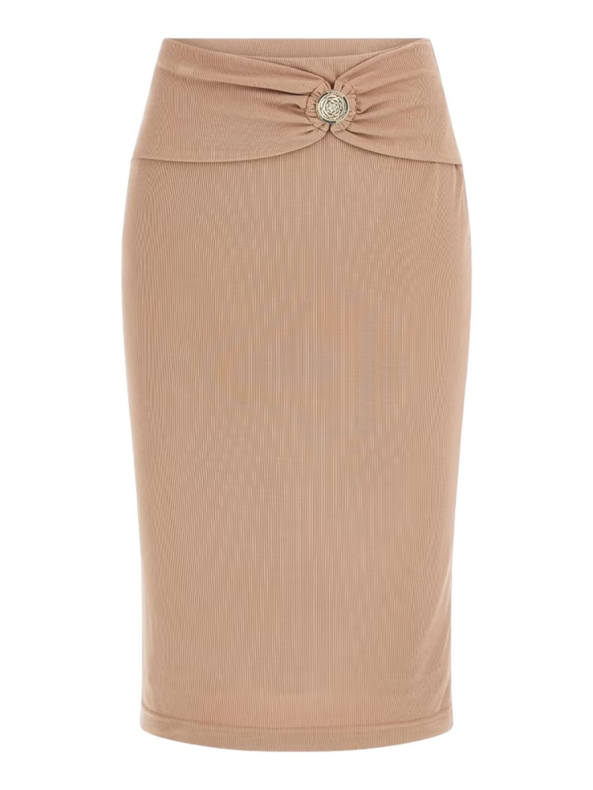 GUESS Gonna Donna Febe Midi Skirt W4RD81 KAQL2 G1DQ Beige - Stilato