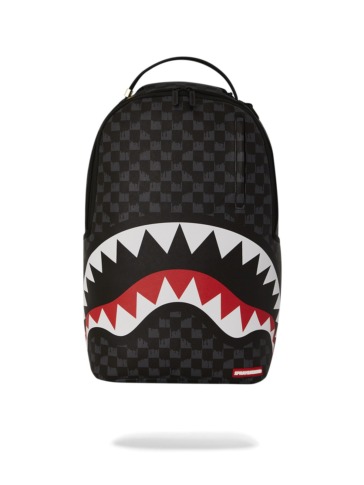 Sprayground Drip Check Shark Men s Backpack Black 910B6020NSZ Stilato