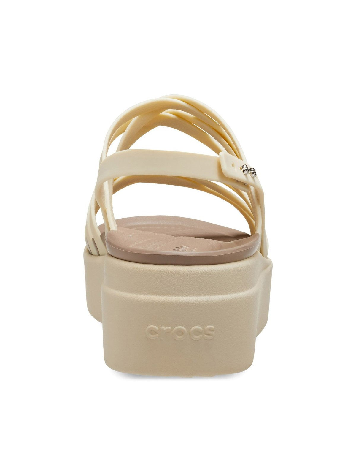 CROCS Sandalo Donna Brooklyn strappy low 206751 2Y2 Beige - Stilato