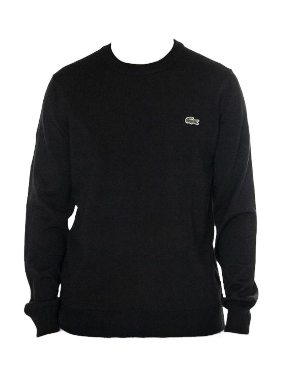 LACOSTE Maglione Uomo AH3225 031 Nero - Stilato