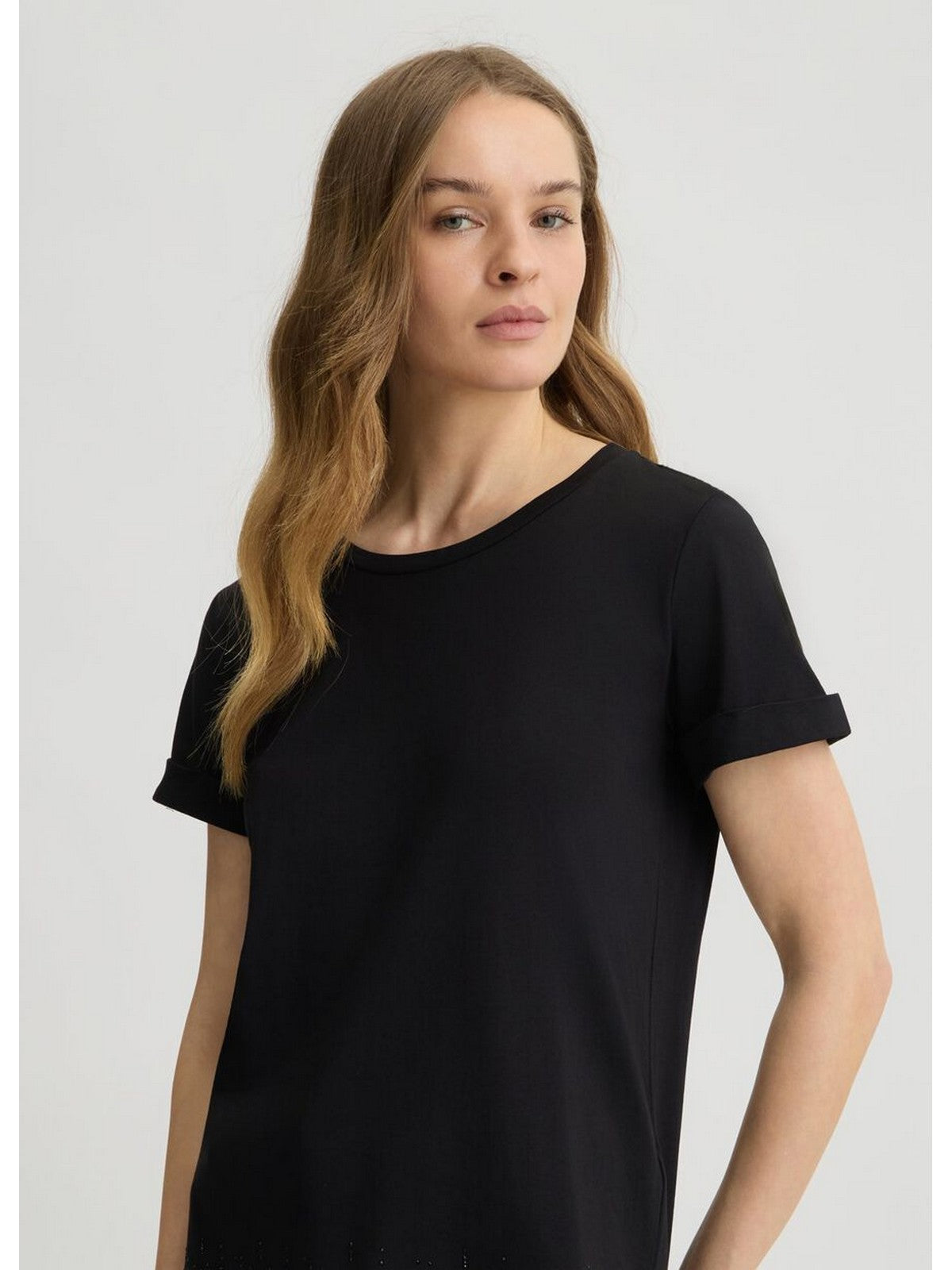 LIU JO SPORT T-shirt Donna TA5180JS923 M9312 Nero/LiuJo edge LIU JO SPORT T-shirt Donna TA5180JS923 M9312 Nero/LiuJo edge