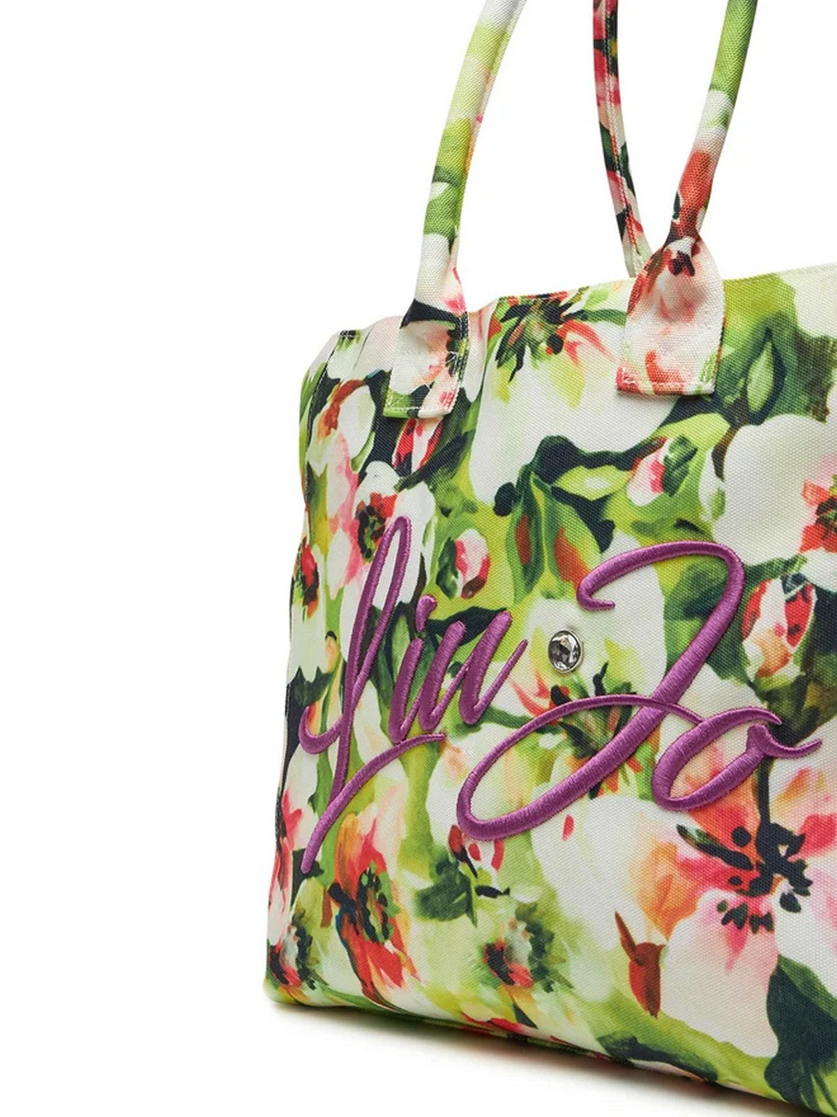 トートバッグ LIU JO Woman Tote bags Multicolor VA5211T7114 M9149 Large printed canvas tote bag colour pink | Liu Jo