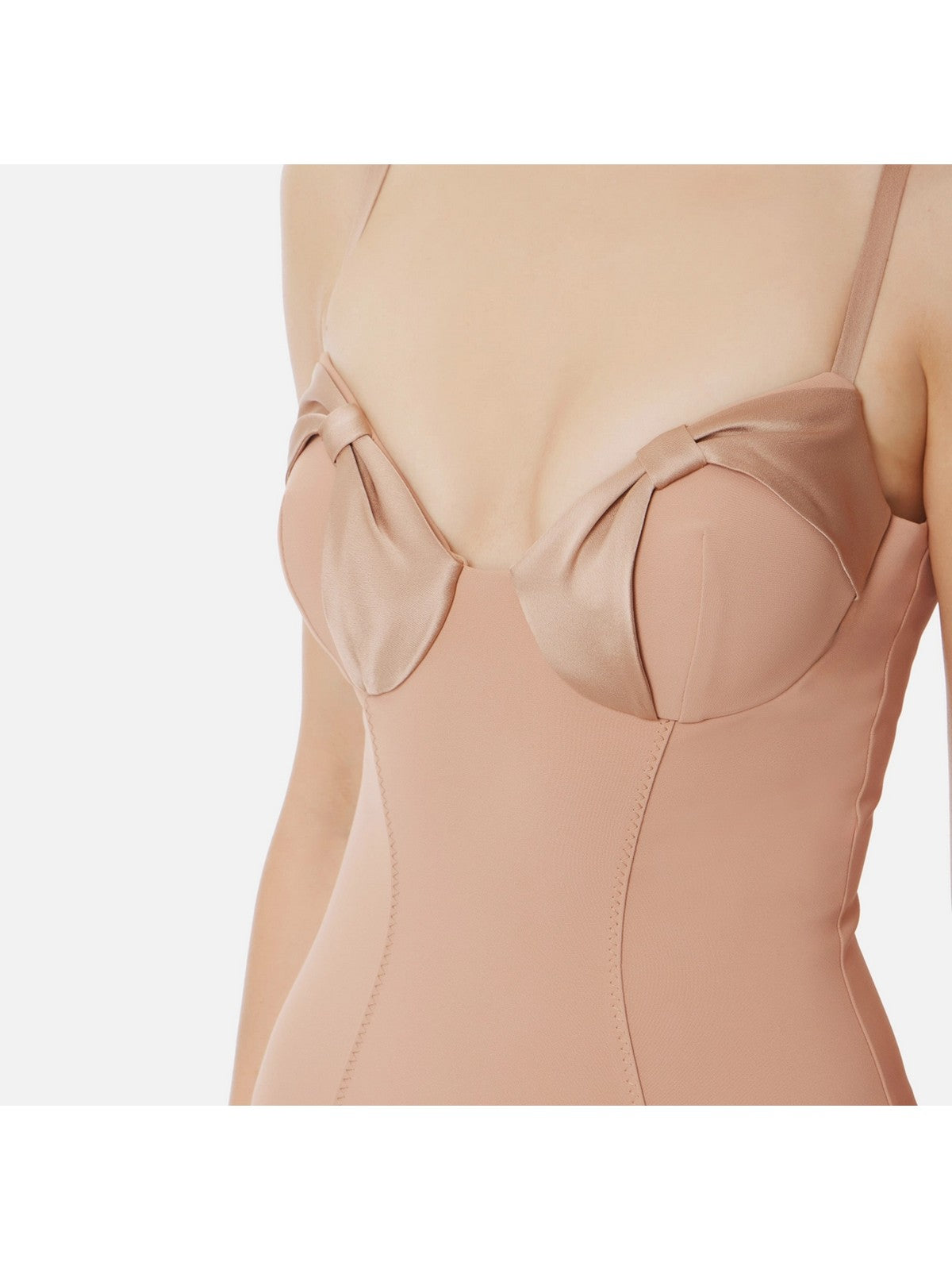 ワンピース ELISABETTA FRANCHI Woman Dress Natural AB702 283 ELISABETTA FRANCHI Women's Dress AB70251E2-283 Beige – Stilato