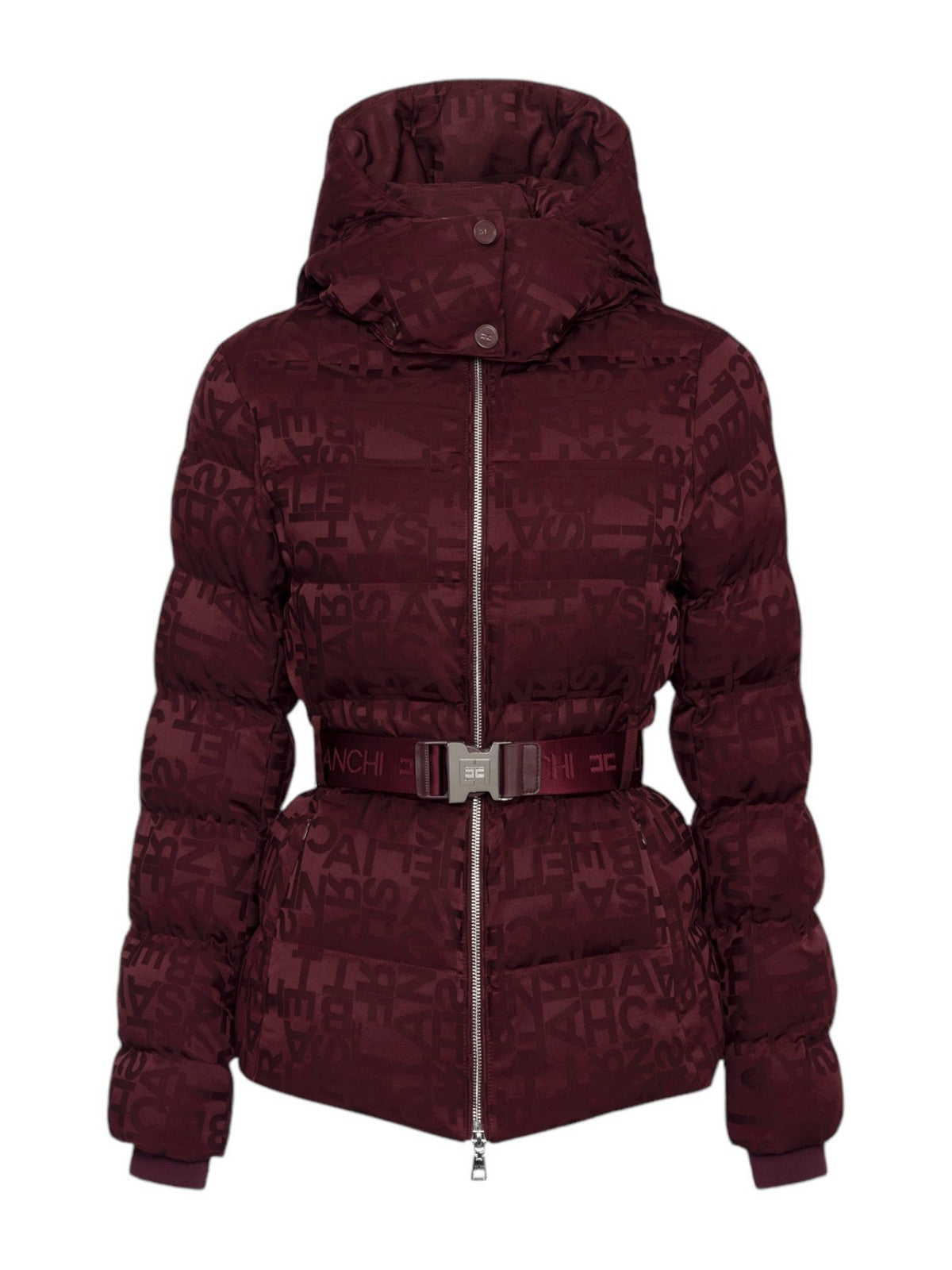 ジャケット ELISABETTA FRANCHI Woman Jacket Red PI70D CG3 Elisabetta Franchi Red Down Jacket Women PI70D46E2 CG3 – Stilato