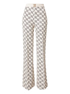 ELISABETTA FRANCHI Pantalone Donna PAS1541E2 E84 Avorio - Stilato