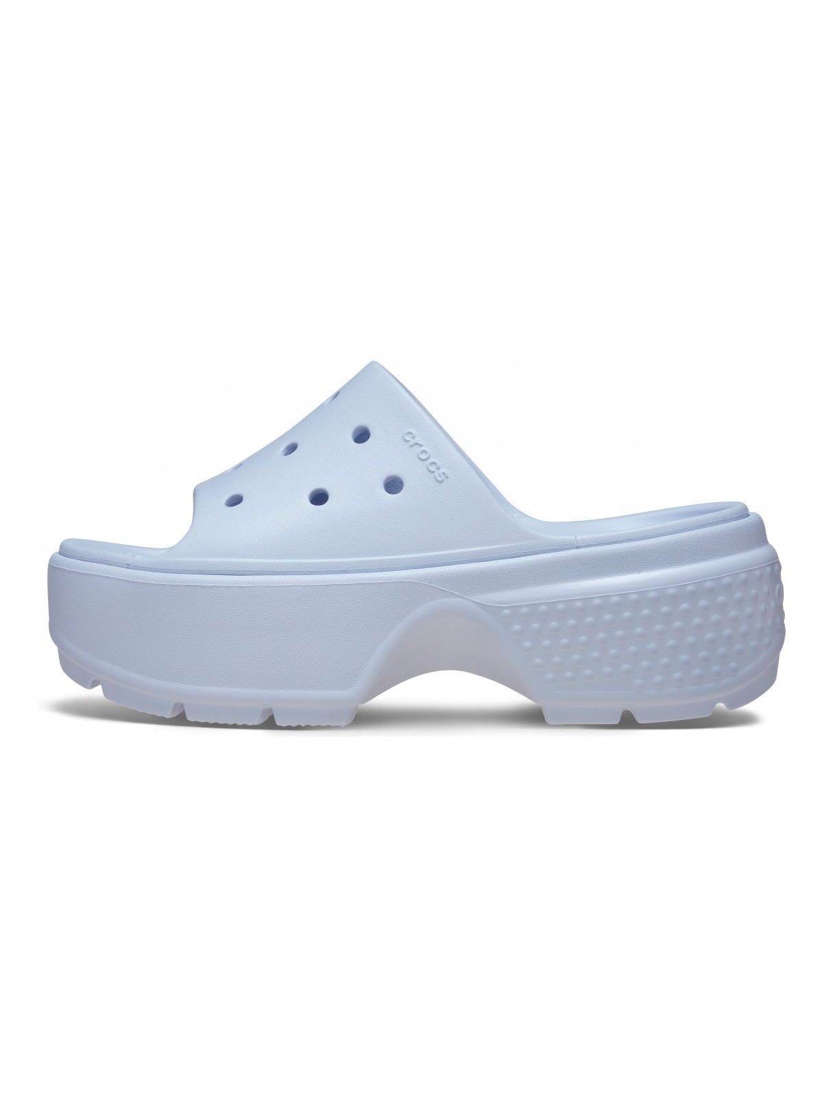 CROCS Ciabatta Donna Stomp Slide W 209346 5AF Blu - Stilato