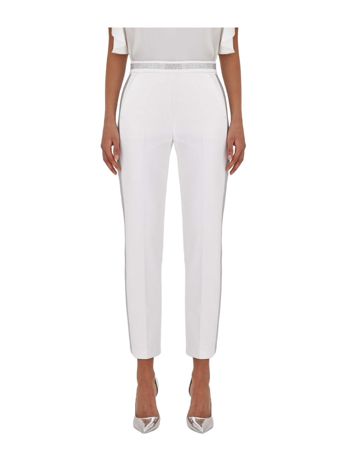 BLUGIRL Pantalone Donna RA4109T3191 14300 Bianco - Stilato