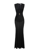 Elisabetta Franchi Abito Nero Donna AB68547E2 110 - Stilato