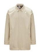 K-WAY Giubbino Uomo Benny bonded jersey K7111TW 864 Beige - Stilato