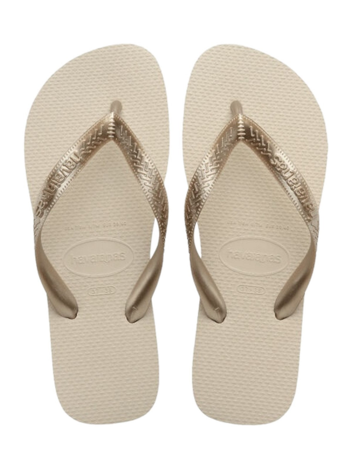 HAVAIANAS Infradito Donna Hav. Top Tiras Senses 4149375.0121 Beige - Stilato