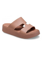 CROCS Sandalo Donna Getaway Platform H-Strap W 209409 2Q9 Marrone - Stilato