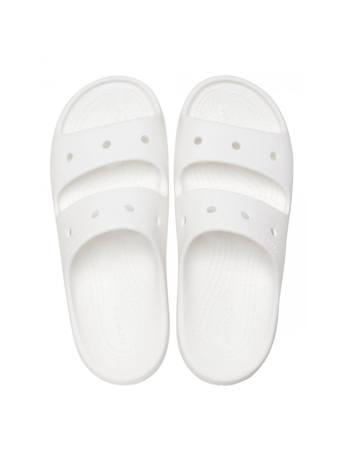 CROCS Ciabatta Unisex adulto Classic Sandal 2 209403 100 Bianco - Stilato