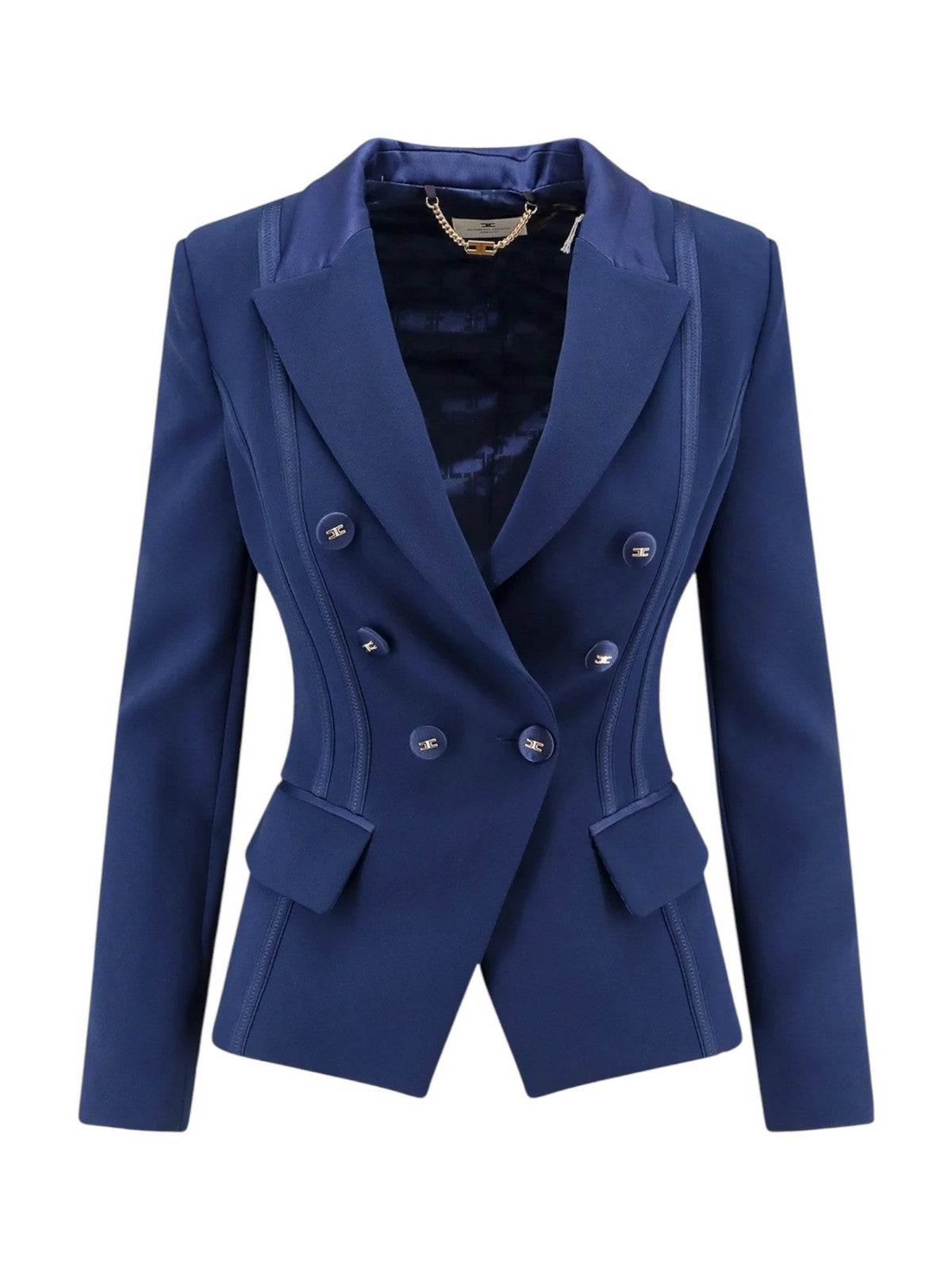 ジャケット ELISABETTA FRANCHI SS25 GIACCA (GI14351E2 110) ELISABETTA FRANCHI SS25 GIACCA (GI14351E2 110)