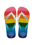 HAVAIANAS Infradito Unisex adulto Hav. Top pride allover 4145742.0031 Blu - Stilato