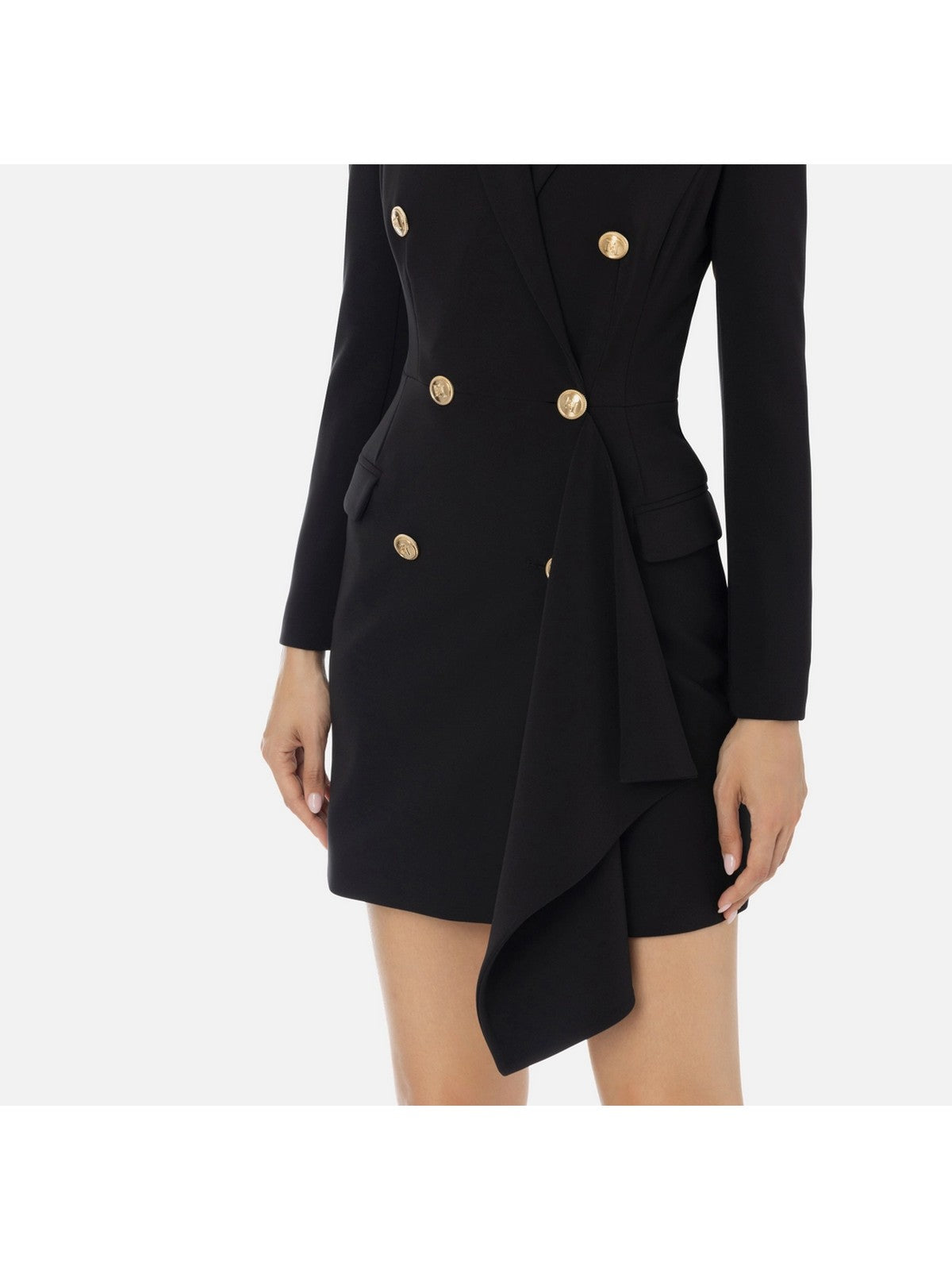 ELISABETTA FRANCHI Women's Dress AB61446E2 110 Black – Stilato