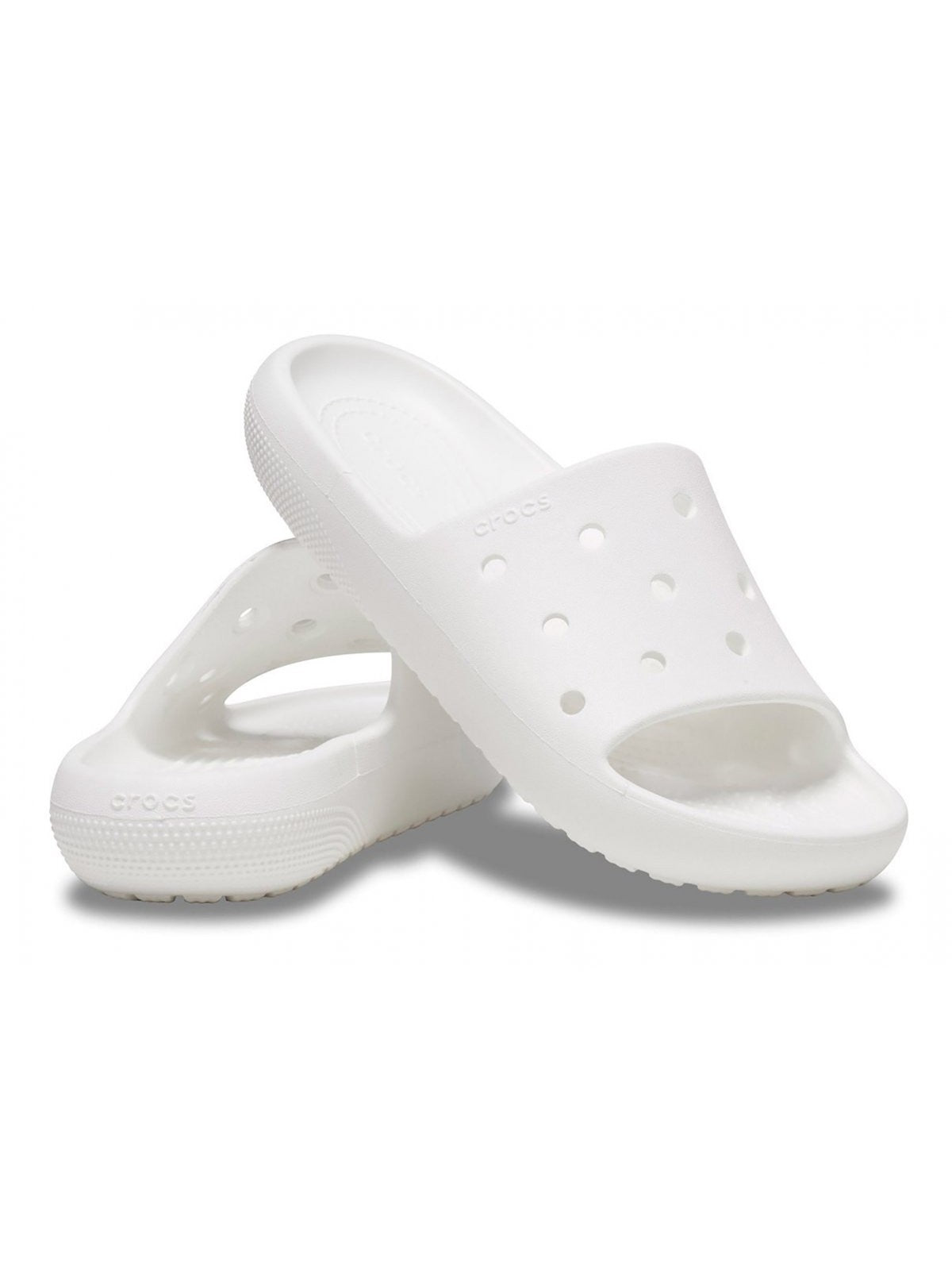 CROCS Ciabatta Unisex adulto Classic Slide 2 209401 100 Bianco - Stilato