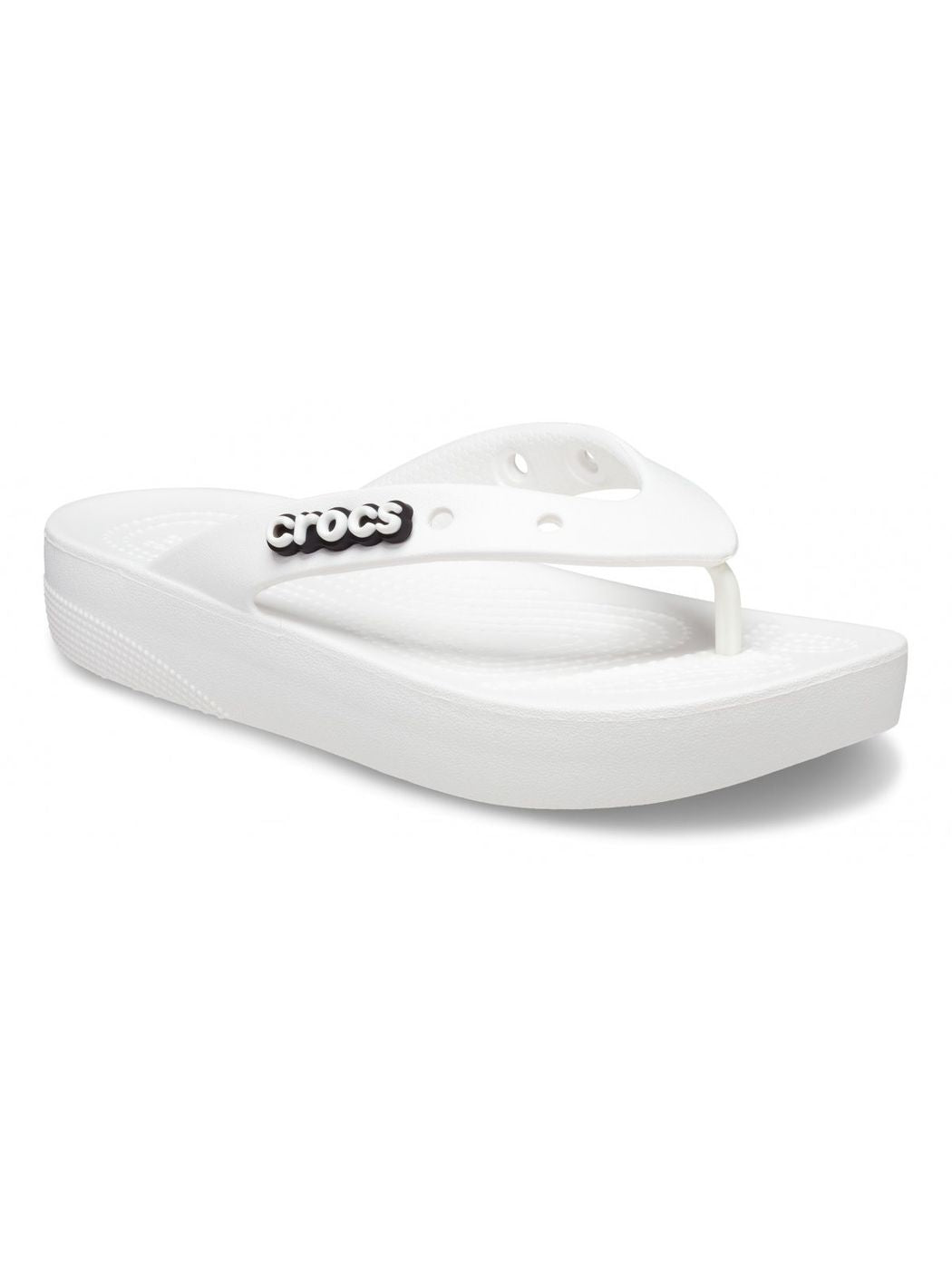 CROCS Infradito Donna Classic Platform Flip W 207714 100 Bianco - Stilato