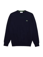 LACOSTE Maglione Uomo AH1985 166 Blu - Stilato