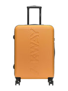 K-WAY Valigie e Trolley Unisex adulto TROLLEY MEDIUM K11417W L31 Giallo - Stilato