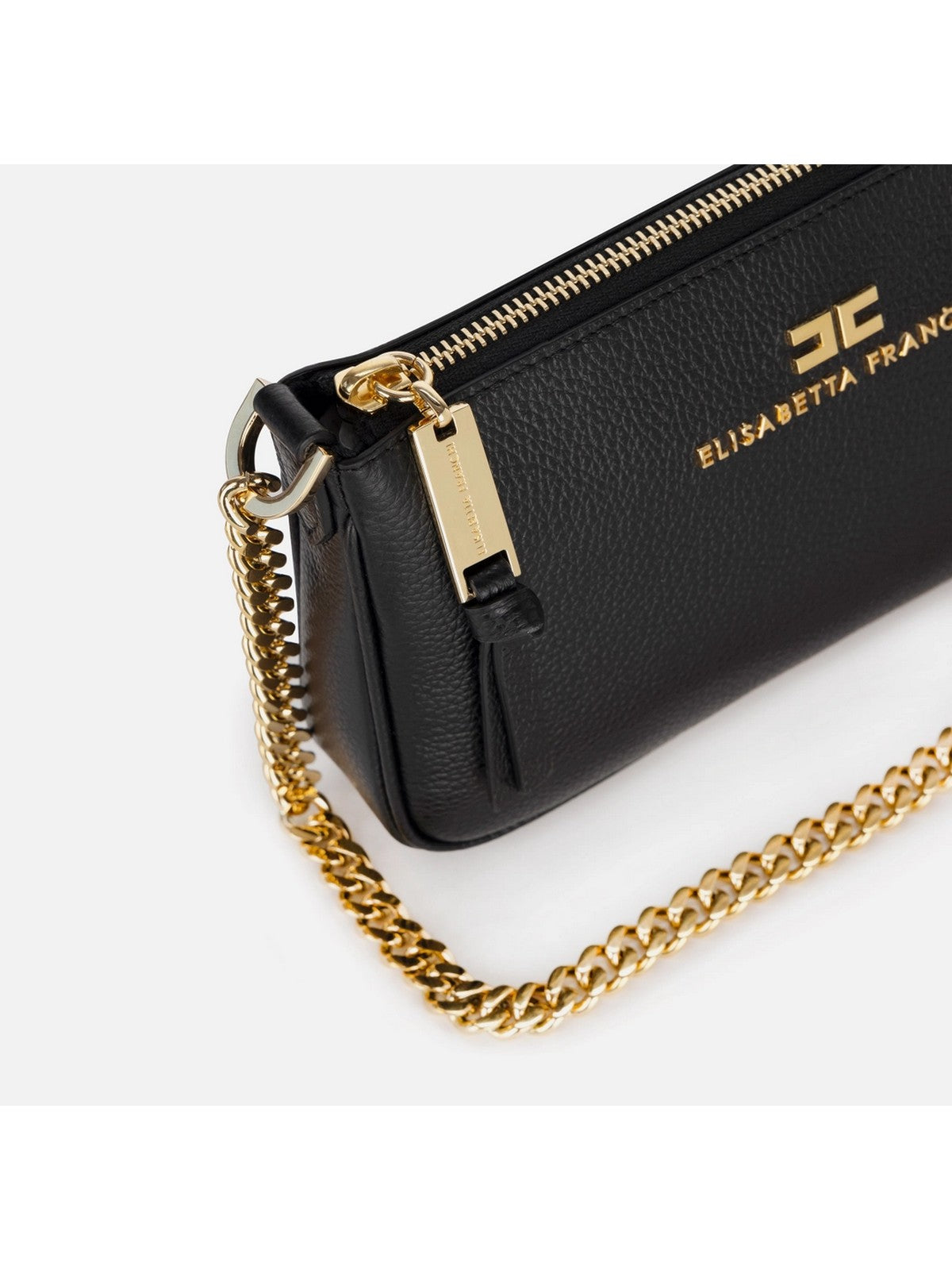 ELISABETTA FRANCHI Women's BS78N47E2 110 Black – Stilato