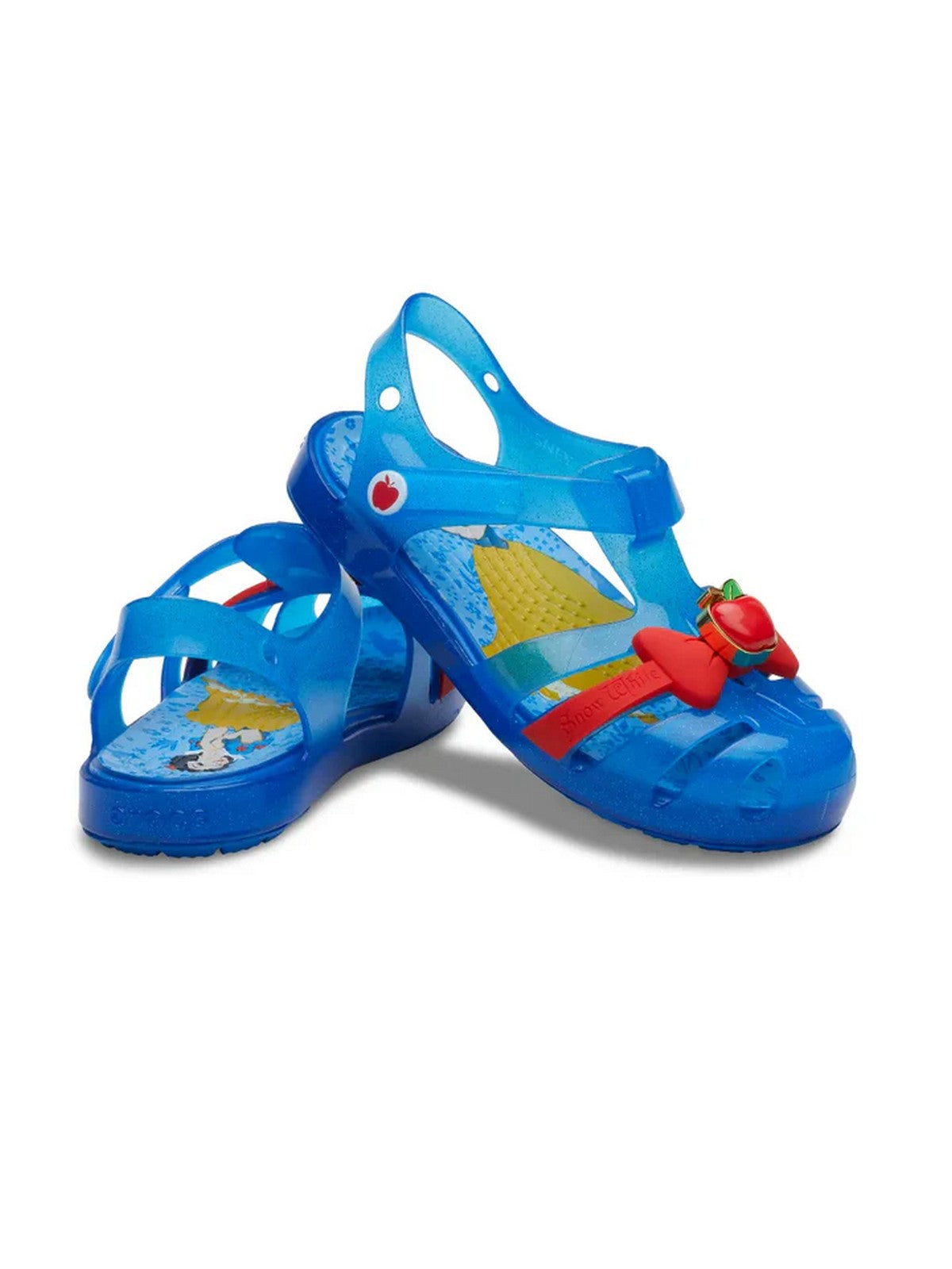 CROCS Sandalo Bambine e ragazze Snow White Isabella Sandal T 209677 4JL Blu - Stilato