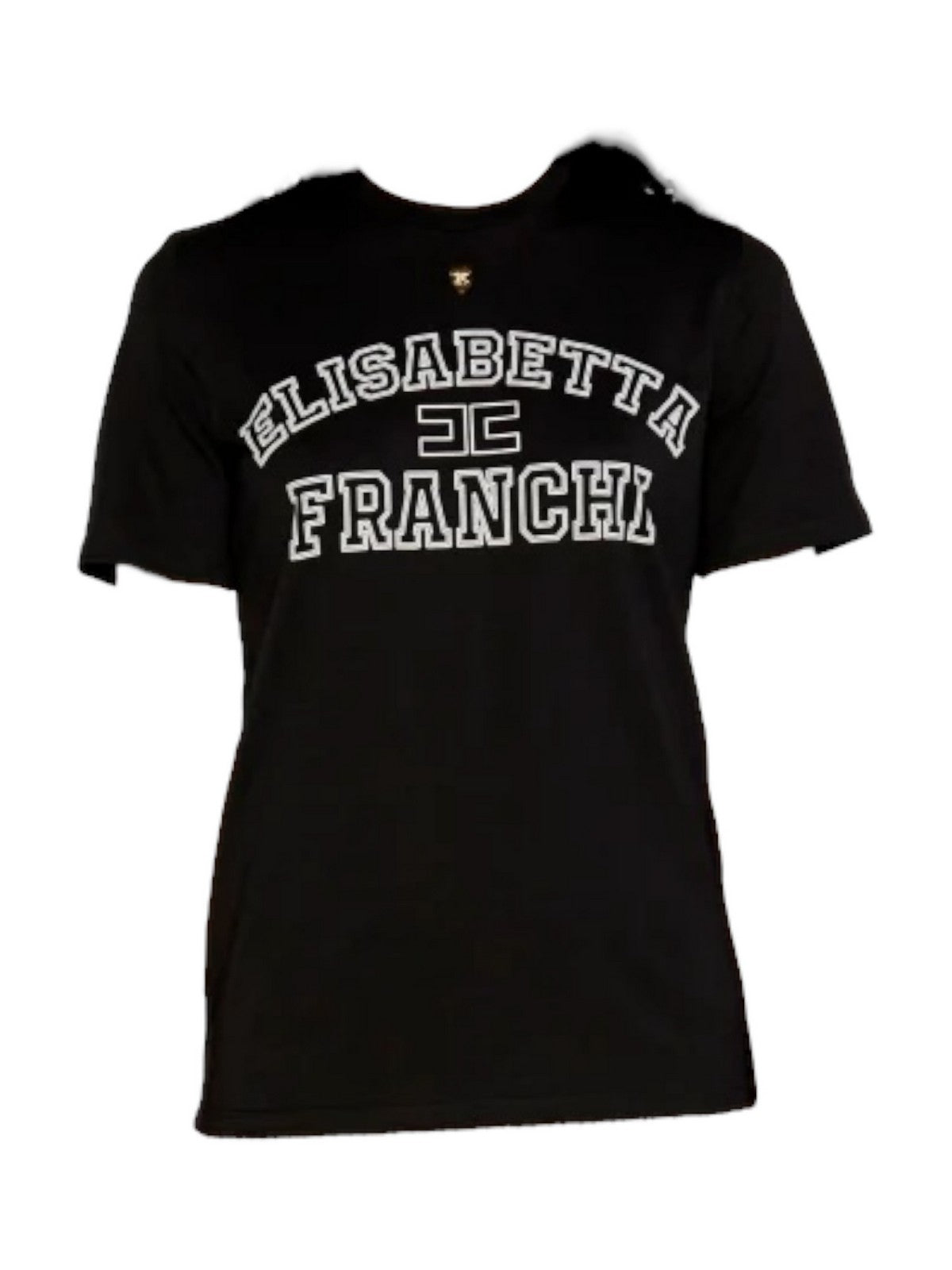 ELISABETTA FRANCHI T-Shirt e Polo Donna MA01546E2 110 Nero - Stilato